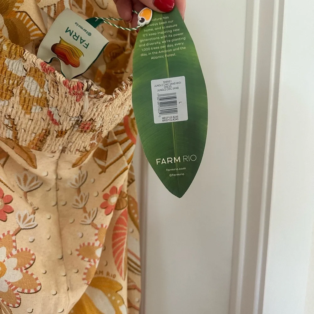 FARM Rio Jungle Chic Midi Dress - Picture 4 of 4